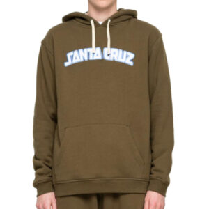 Santa Cruz Arch Strip Hood Huppari uniform green