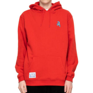 Santa Cruz Mini Beach Bum Hand Hood Huppari artisinal red