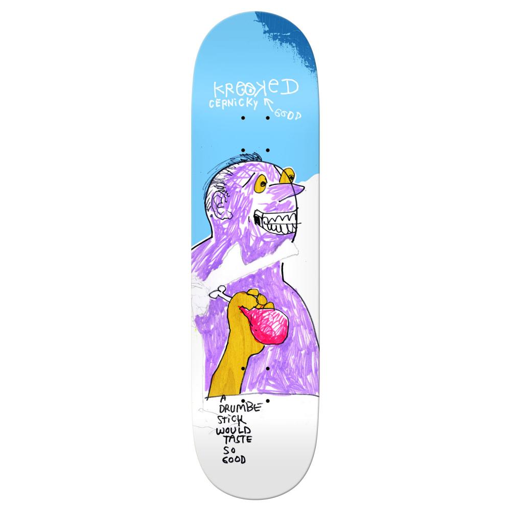 Krooked Cernicky Drumbe Stick Dekki 8.25